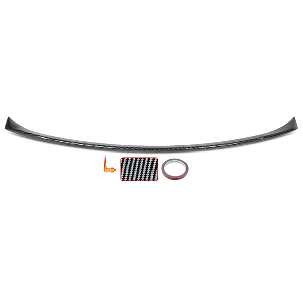Spoiler, Kulfiberlook, Aerodynamisk Design,kulstoffiberlook