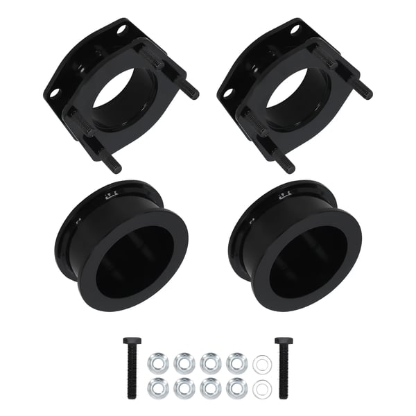 Lift Leveling Kit, 2" Front, 2" Bag, Kompatibel med Jeep Grand Cherokee WK, Kompatibel med Jeep Commander XK, Eftermarked Erstatning