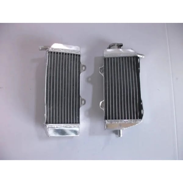 Radiator, aluminiumlegering, forbedret kølekapacitet, holdbar konstruktion, kompatibel med Honda CRF450R/CRF450 2005-2008