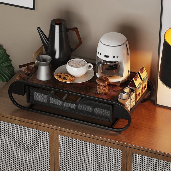 Kaffemaskine Stativ, Multifunktionelt, Støvbeskyttet, Bordinstallation
