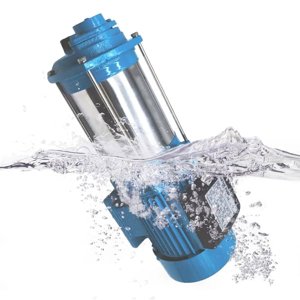 Centrifugalpumpe, 2500W motor, 4000 L/H flow rate,Blå