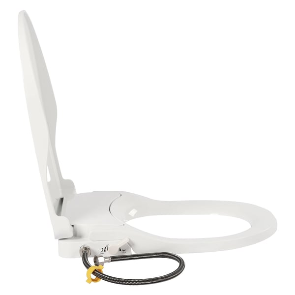 Smart toilet sæde, dual dyse system, ergonomisk design,HVID