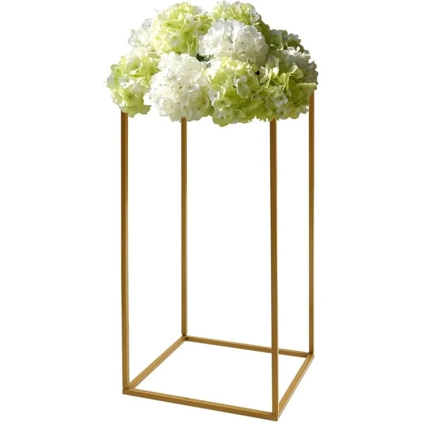 Blomsterstand, Metal Konstruktion, Moderne Design,Guld
