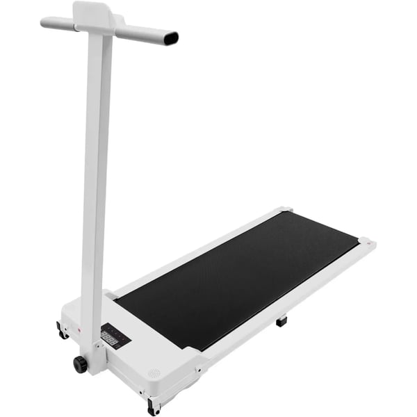 Elektrisk Løbebånd, 2 i 1 Alsidig Design, Maksimal Belastning 180 kg,HVID
