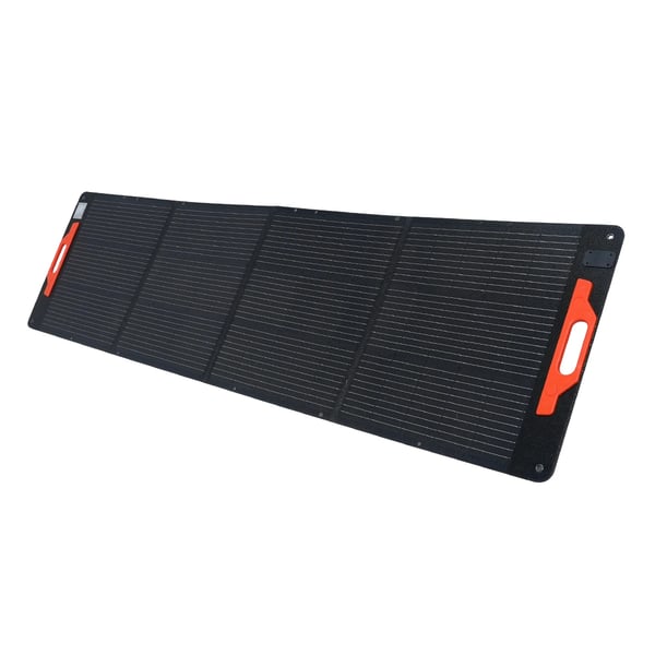 Solpanel, Hög Effektivitet, Bärbar Design, 200W, svart
