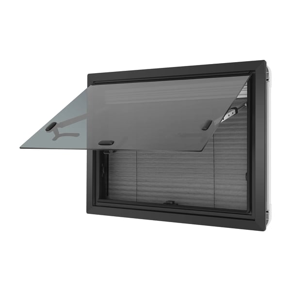 RV Skydør, Fremragende Ventilation, Insektbeskyttelse, sort