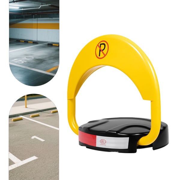Parkeringslås, Vandtæt, Alarm System,Gul