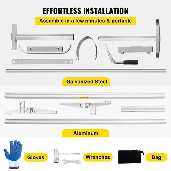 Kædesavsmølle, Egnet til 14-24 tommer kædesave, Skærebredde 1/2"-13", Justerbar højde 0-14 tommer, Fremstillet af aluminium og stål, Letvægts 14,2 lbs