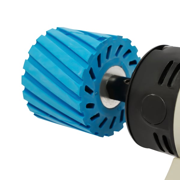 Læder Poleringsmaskine, 350W Effekt, 0-8000rpm Hastighed,Hvid
