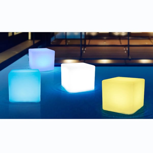 LED Kuutovalo, RGB-ympäristön valaistus, vedenpitävä muotoilu,MONIPUOLINEN