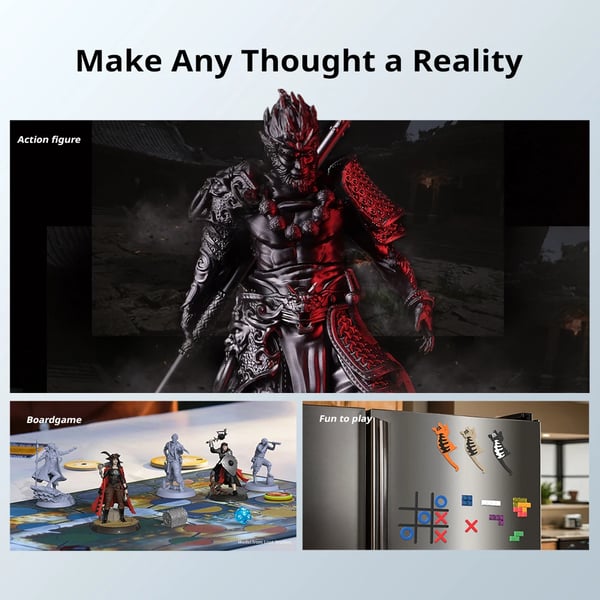 3D-printer, 10K LCD-opløsning, stort printvolumen,Photon Mono 4