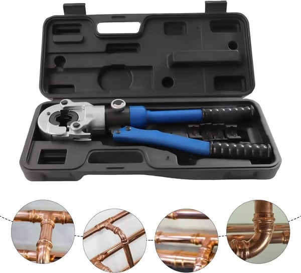 Hydrauliske Crimpetang, Professionel Kvalitet, Alsidige Indsætninger,mørkeblå
