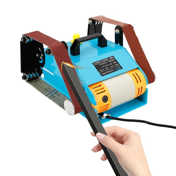Dobbelt-hoved slibemaskine, 950W motor, justerbar hastighed, kompakt design