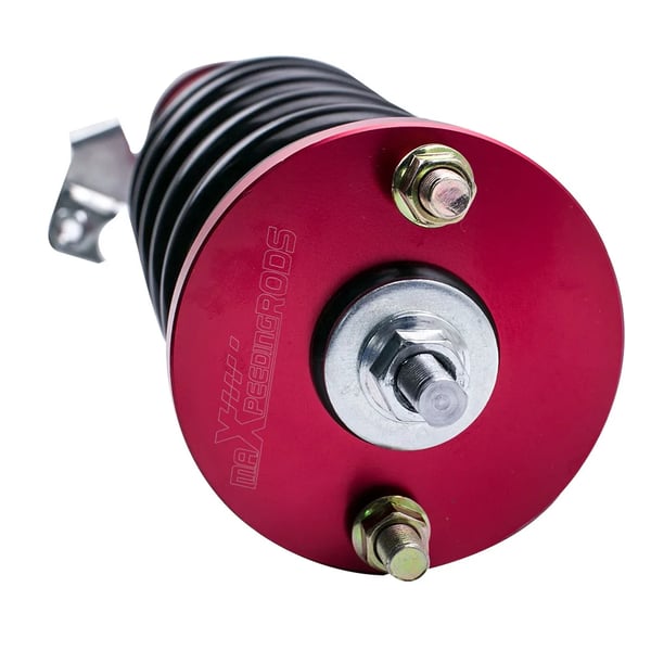 Coilovers, Justerbar højde: Sænker med 1-3 tommer, Længde: 65 cm, Bredde: 53 cm, Højde: 23 cm, Vægt: 21 kg