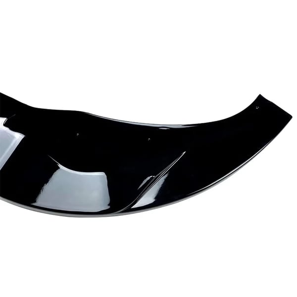 Front Bumper Lip Spoiler, Fremstillet af ABS Plast, Passer til SUV-modeller, Glanssort Finish, Designet til M-Sport, Vejrbestandig