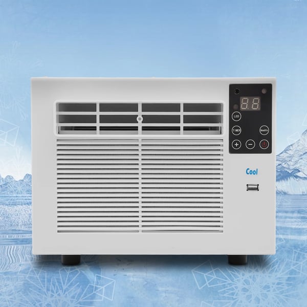 Bærbar Aircondition, Fjernbetjening, Energi Effektiv Koldluft,HVID