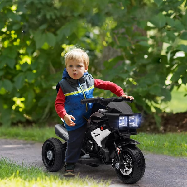 Elektrisk Motorcykel, Interaktive Funktioner, Sikker og Stabil Design,sort