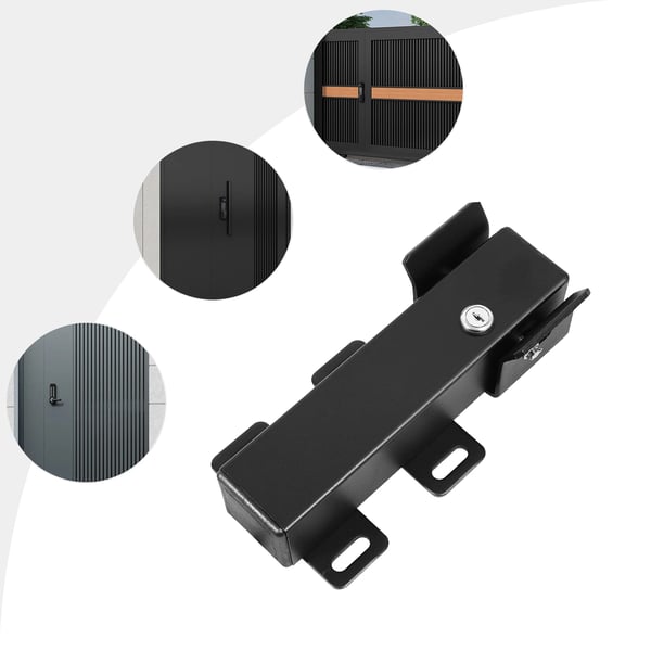 Elektrisk Portlås, Holdbart Materiale, Forbedrede Sikkerhedsfunktioner,sort
