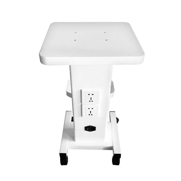 Skønhedsinstrumentvogn, Højklasse Jern og ABS, 2-niveau Design, Belastning Kapacitet Op til 40 kg (88,18 lbs), Fire Universelle Hjul, Kræver Samling