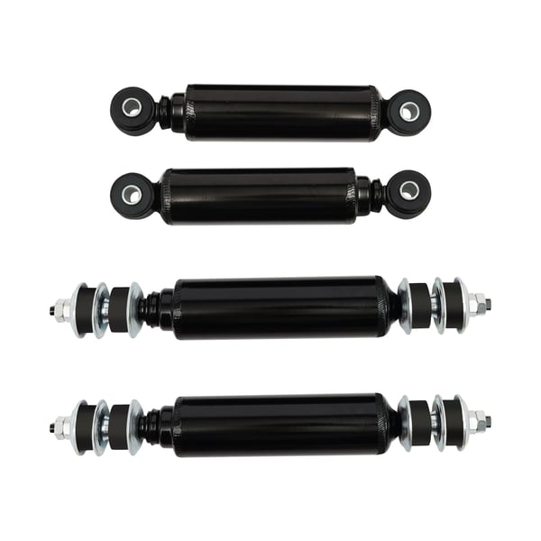 Støddæmpere, Hydraulisk Design, Holdbar Metal Konstruktion,sort
