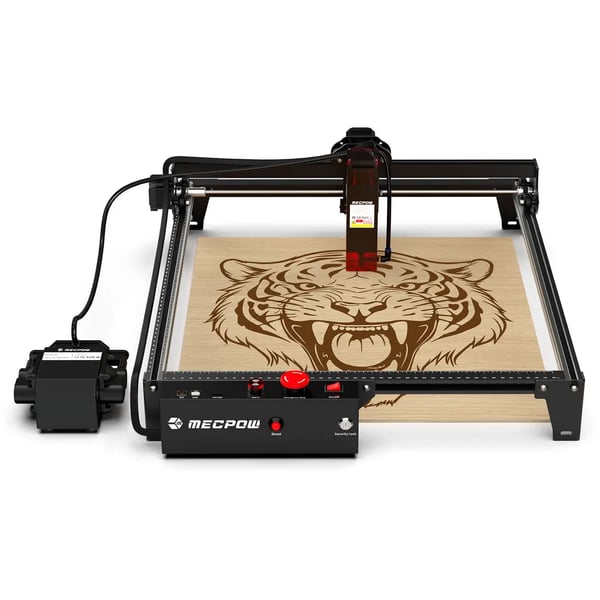 Lasergravering Maskine, Høj-Præcision, Sikkerhedsfunktioner,Mecpow X3 Pro 10W, EU
