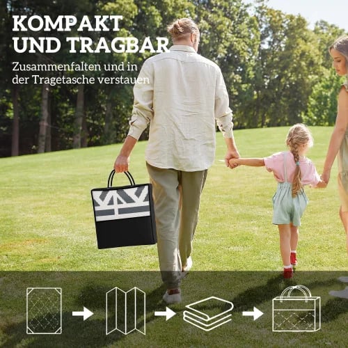 Utomhusmatta, väderbeständigt material, vändbar design, lätt att rengöra