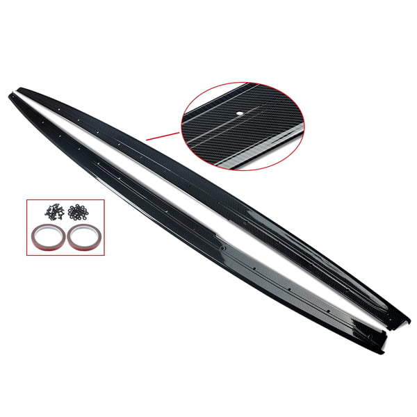 Side Skirts Forlængelsespanel, ABS Plast, 82,67" x 6,69" x 4,33", BMW 3 Serie Kompatibilitet, Direkte Erstatning, 2 Stykker