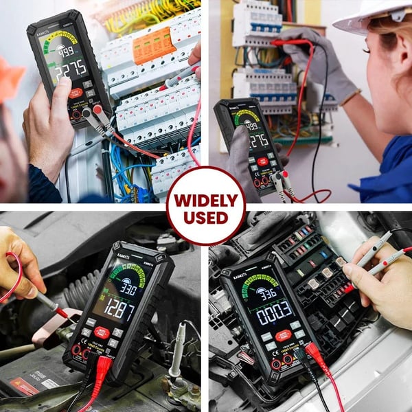 Multimeter, Automatisk Måling, Stort Farveskærm,KM601S