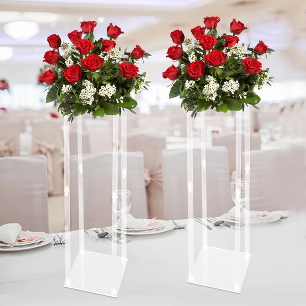 Blomsterstand, Minimalistisk Design, Holdbar Akryl Konstruktion,Klar