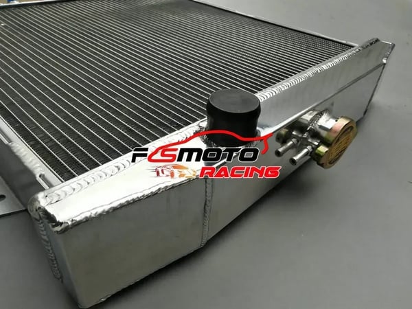 Radiator, legering aluminium, frontplacering, kompatibilitet med 1954-1956 Ford Fairlane, producentens reservedelsnummer CC5456