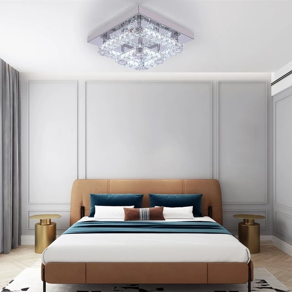 Kronleuchter, Elegant Design, Energi Effektiv Belysning,HQ-3MF2-SS, Ændringsbar