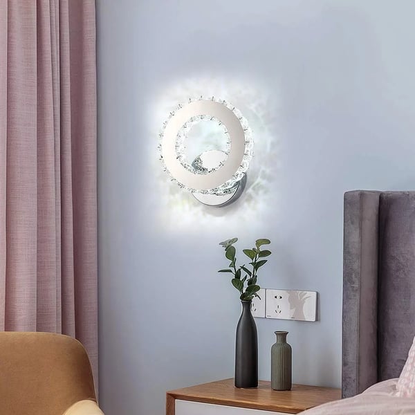 Væglamper, Moderne Krystal Design, LED 6500K,M