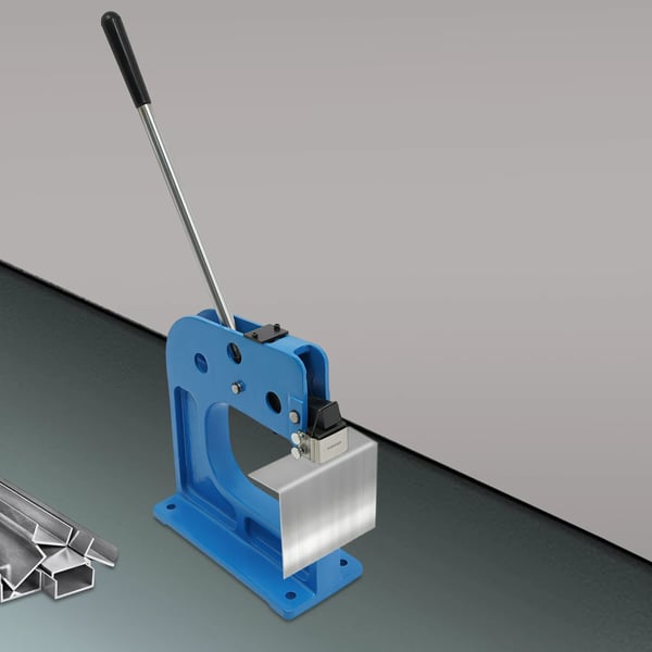 Metalbender, Holdbart Gussejern, Brugervenligt Design,Blå