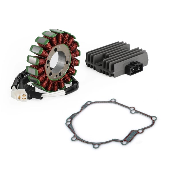 Magneto Stator Samling, Højkvalitets ledende materiale, Forbedret pålidelighed, Passer til Yamaha modeller 2003-2009