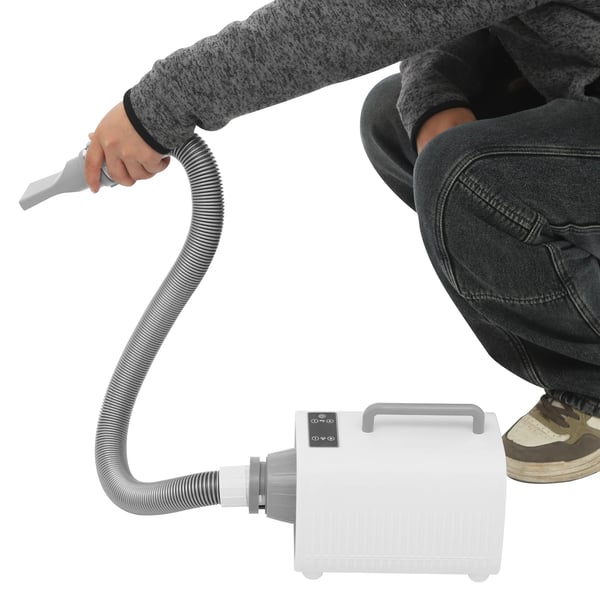 Hundehår Tørretumbler, 2100W Effekt, Temperaturindstillingsområde 25-60℃, Maksimal motorhastighed 120000rpm, Dimensioner 18*29*16.5cm