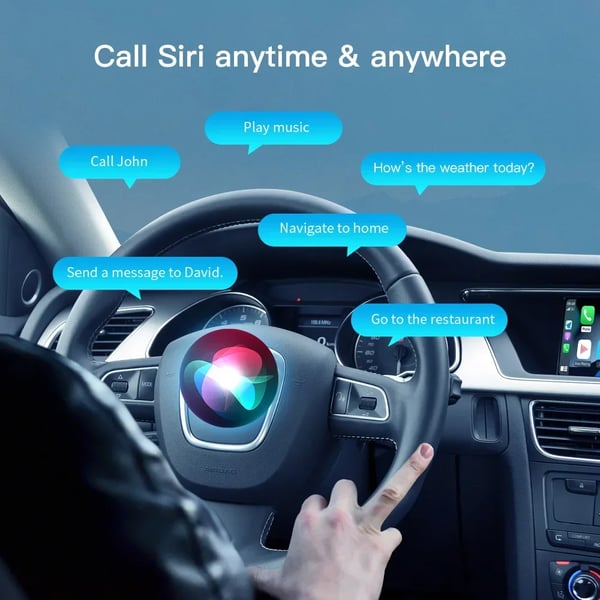 CarPlay og Android Auto modul, trådløs forbindelse, støtte til bagkamera,Med MMI 3g