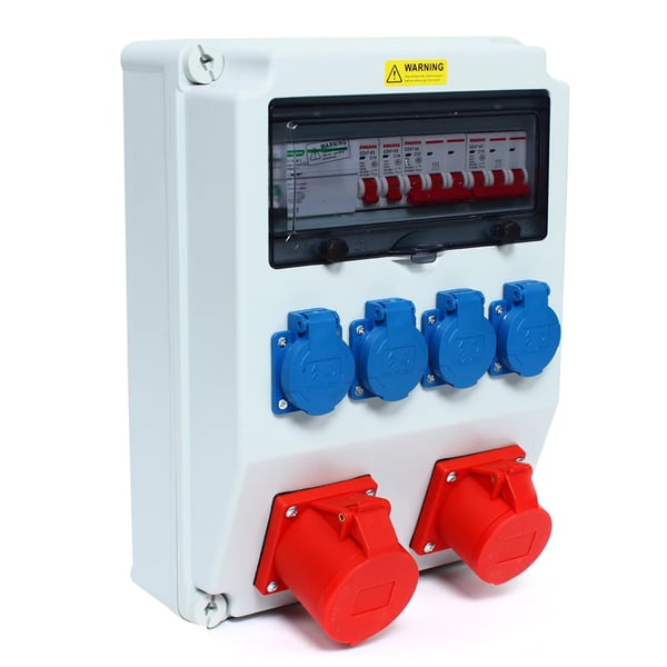 Power Box, Flammehæmmende ABS & PC, IP44 Beskyttelse
