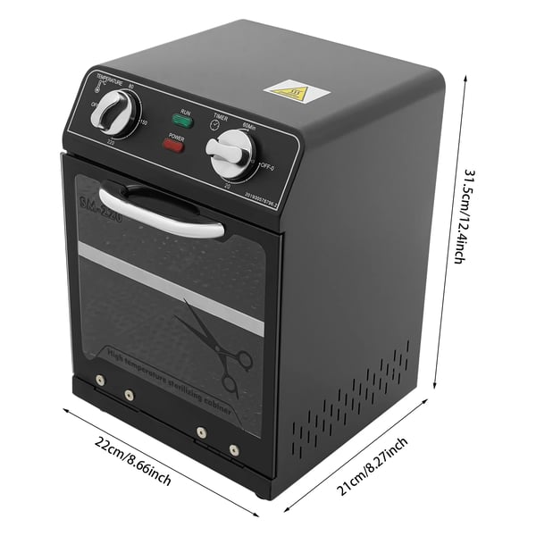 Sterilisator, 8L Kapacitet, Brugervenlig Betjening,EU stik