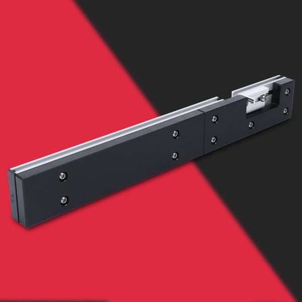 Mortise og Tenon Værktøj, Aluminiumlegering, 45*6*3cm, Kompatibel med bordsave, Sorte og Sølv muligheder, Samling kræves