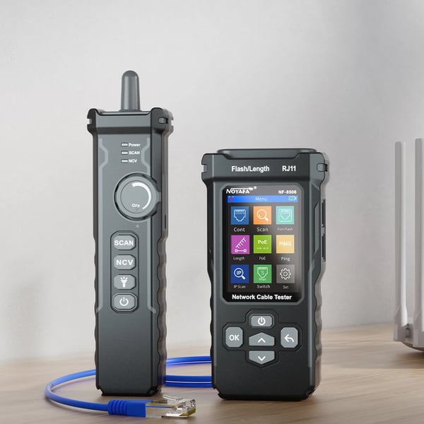 Verkkokaapelitesteri, PoE-testi, IP-skannaus,NF-8506