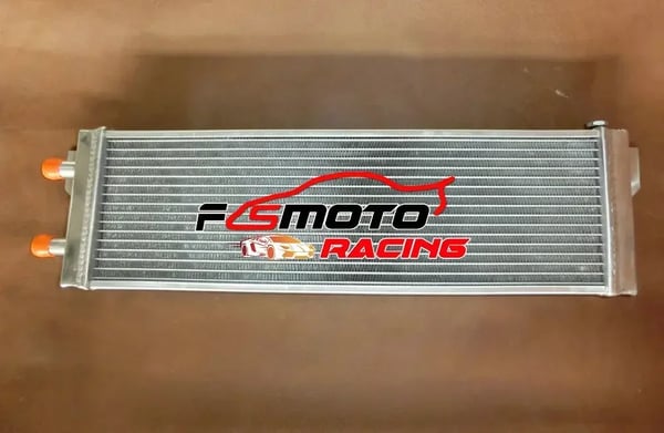 Luft-til-vand intercooler, legeret aluminium, universel pasform, forbedret køling, frontmontering