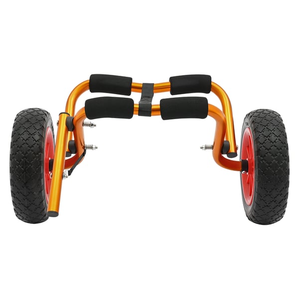 Kajakvogn, Sammenklappeligt Design, 80 kg Belastningsevne,Orange og Sort