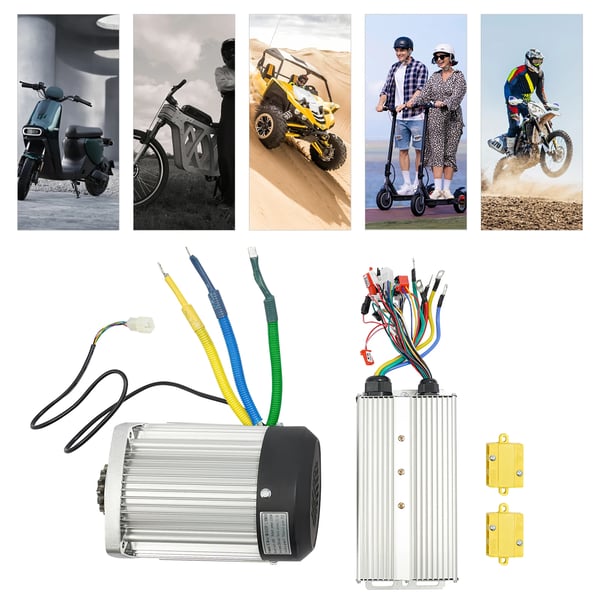 Elektrisk motor kit, 1500W, 3500 RPM, Vægt: 12,3 kg, Isolationsklasse F, Beskyttelsesklasse IP33