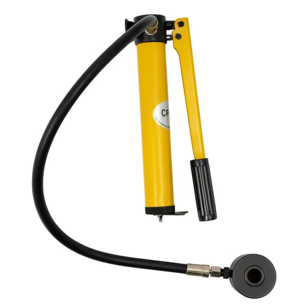 Hydraulisk Hulstans, Holdbar Stål Konstruktion, Alsidig Stansningskapacitet,Gul