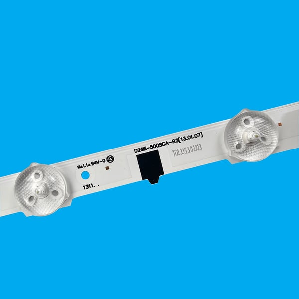 LED Baggrundsbelysningsstrimmel, 1040mm længde, 16 LED lampeperler, 3V spænding, kompatibel med flere TV-modeller, pakke med 18 strimler