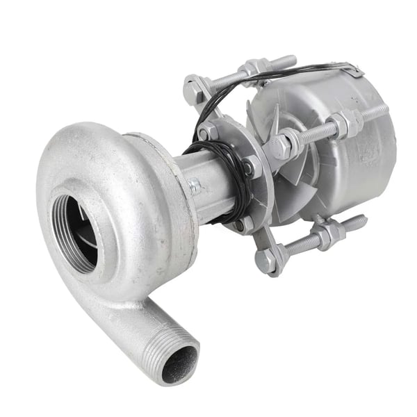 Mikro vandkraftgenerator, 500W effektvurdering, vertikal faldkrav 16,4-49,21 ft, egnet til brug i afsides områder, vandstrømningshastighed 0,5 gal/s