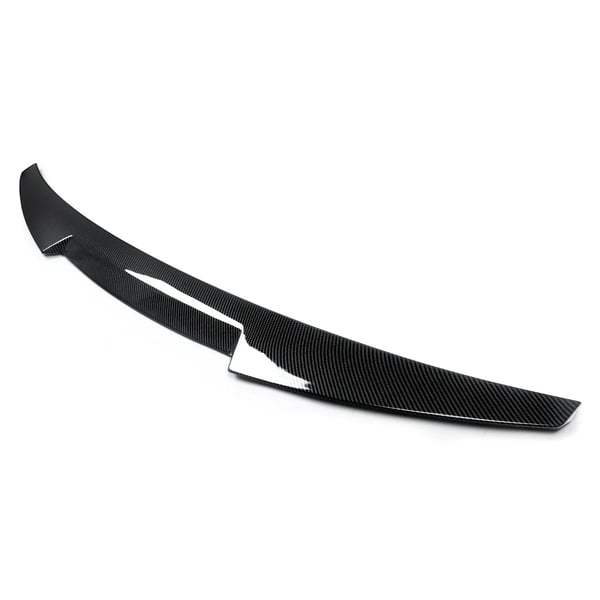 Bagspoilerlip, M4-stil, blank finish,kulstof look