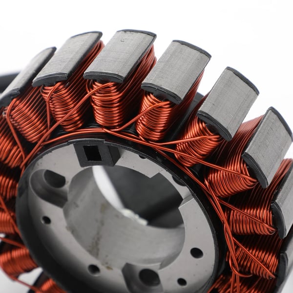 Generator Stator Spole, Indre Diameter 35mm, Ydre Diameter 92mm, Tykkelse 11mm, Kompatibel med Letvægtsmotorcykel, 5 Ledninger