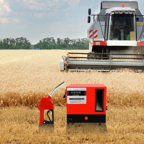 Dieselpump, 550W, 60L/min, 220V-240V, Självprimande, Gjutjärnsimpeller