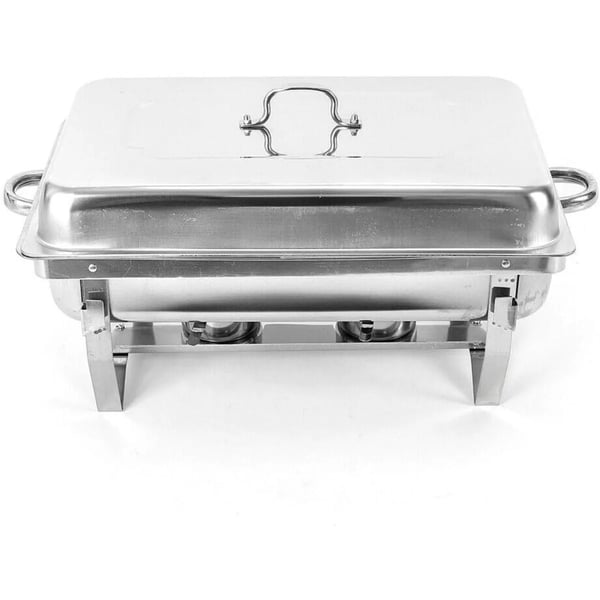 Chafing Dish Set, Rostfritt Stål, Effektiv Transport,Silver